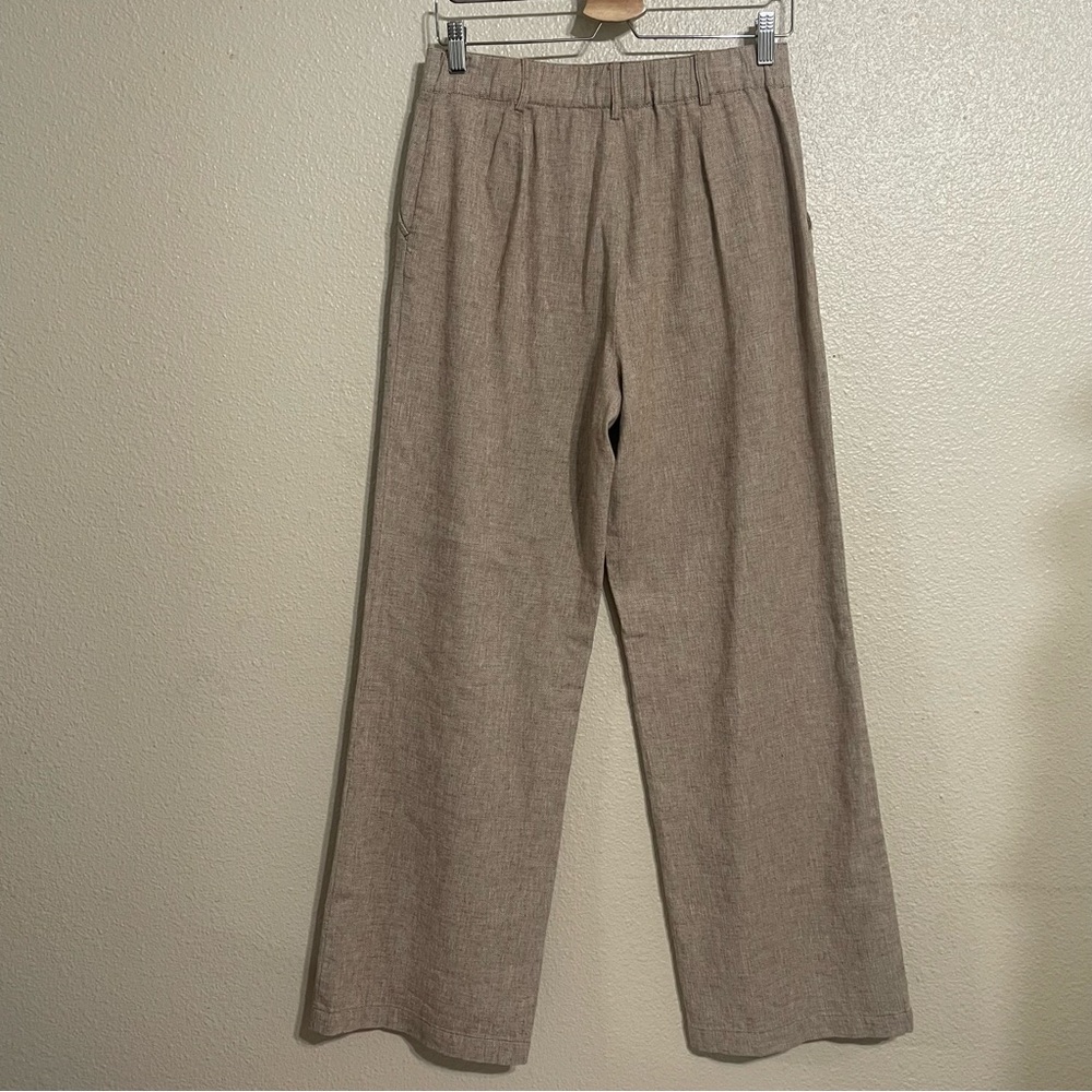 NIC+ZOE Linen Cotton Eliot Wide-leg Pants - Picture 4 of 14